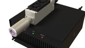 An Endurance 532 nm impulse DPSS laser module 4.5 watt power output