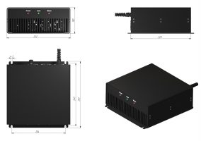 An Endurance 532 nm impulse DPSS laser module 4.5 watt power output