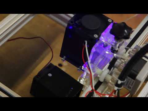 5-5.5-5.6 watt (5000 - 5500 - 5600 mW) diode laser attachment (improvement) for any 3D printer and CNC router. Laser cutting / engraving instrument