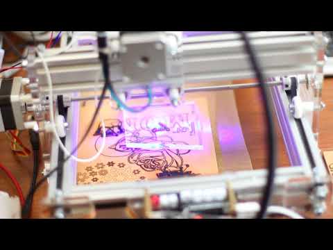 8 watt (8000 mw) solid-state (diode) laser add-on (attachment) for any 3D printer and CNC router