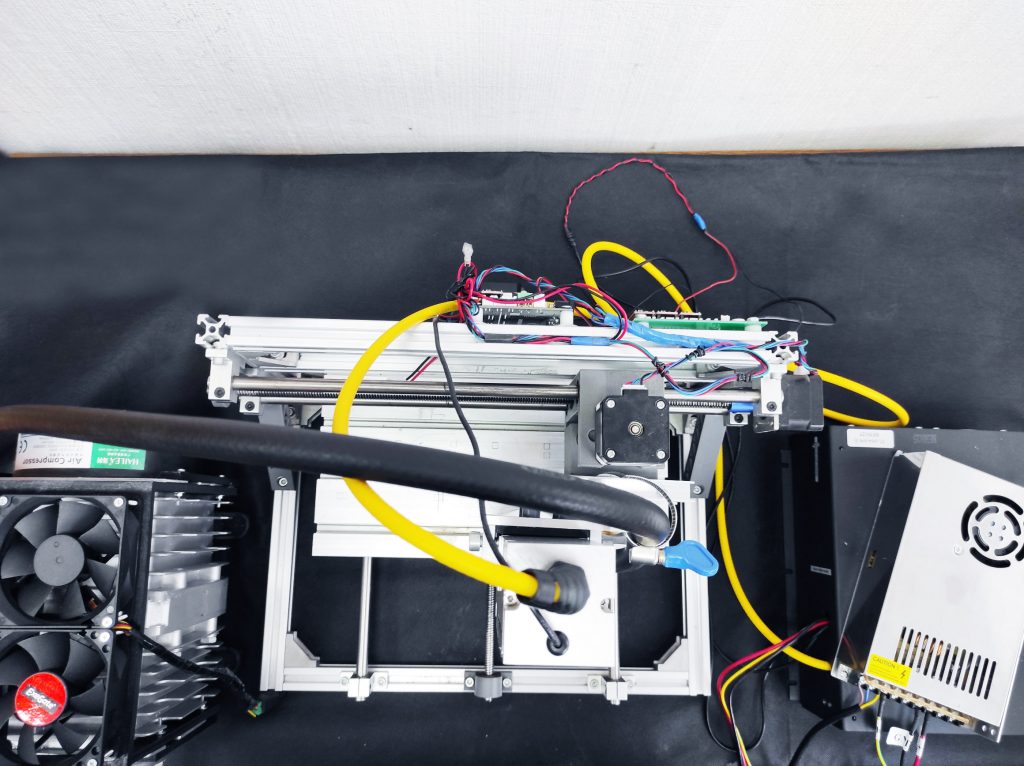 An Endurance 4 watt infrared diode-pumped solid-state (DPSS) laser metal marking head
