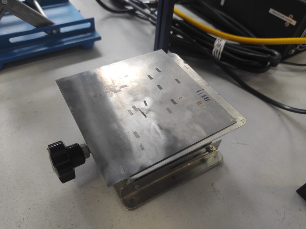 An Endurance 4 watt infrared diode-pumped solid-state (DPSS) laser metal marking head